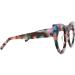 Vooglam Stylish Oversize Cat Eye Blue Light Blocking Glasses for Women - Cadence VFP0290 Floral-Tortoise - Buy Online on GoSupps.com