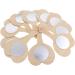 Buy Baosity Children's Birthday Princess Mirror Set - DIY Heart-Shaped Wooden Hand Mirrors for Party Decoration | 10 Pieces - Buy Online on GoSupps.com