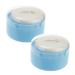 UKCOCO 2pi ces Bo te Houppette pour Gar on Fille tui Houppette de Rangement Pratique pour Soins Peau