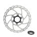 LSRRYD Bike Centerlock Rotor 140mm 160mm 180mm Stainless Steel Brake Disc Rotors for Bicycle Mountain Bike Folding Road MTB BMX (Color : Silver, Size : 140mm) 140mm Silver