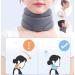 Soft Foam Cervical Collar Neck Support Brace Neck Brace for Snoring Neck Brace for Neck Pain and Support Soft Foam Neck Brace Pillow Universal for Sleeping (Black) yl-105023(Color:Black) - Buy Online on GoSupps.com