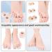 BESPORTBLE Toe Separator Metatarsal Pads - Set of 2 | Bunion Corrector & Toe Straightener | Hallux Valgus Relief - 3.6x3.5cm - Buy Online on GoSupps.com