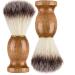 AILIFE Badger Hair Men Shaving Brush Barber Salon Men Facial Beard Cleaning Appliance Shave Tool Razor Brush with Wood Handle