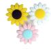 Arakierst 12pcs Silicone Sunflower Beads for DIY Beading - Nursing Necklace Accessories - Buy Online on GoSupps.com