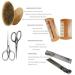 GYSURYB 4pcs Beard Brush Comb Set for Men | Mustache & Beard Grooming Tool | Hair Styling Care Kit with Bag - International Shipping Available - Buy Online on GoSupps.com
