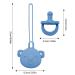 Buy Pacifier Holder for Diaper Bag | Silicone Pacifier & Reference Set for Babies | Essential Baby Travel Accessories - Buy Online on GoSupps.com