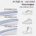 Memory Foam Invisible Height Increase Insoles - Breathable Orthopedic Shock Absorption Pads (EU43-44 A1.5cm) - Improve Comfort & Style - Buy Online on GoSupps.com