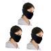 Galpada 2 pieces 2 1 Winter Skiing Masks Winter Sturm Haube Cycling Mouth Protection Winter Mundmasks Winter Sports Masks Earf protection men and women dustproof 1 piece (1 Pack) blackx3st