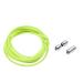 Flyingfish loopless shoe straps elastic laces with lock quick lock quick lace -up system for children sport senior triathlon neon green