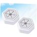 Alipis 4 Pcs Towel Racks for Bathroom Door Towel Hanger Towel Hooks Hook up No Punching Storage Buckle Greyx2pcs 5*5cmx2pcs - Buy Online on GoSupps.com