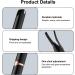 Heated Eyelash Curler - 2-in-1 Electric Eyelash Curler Electric USB Eyelash Curler with 3 Temperature Modes 24 Hours Long Lasting Eyelash Brush for Real and False Eyelashes - Buy Online on GoSupps.com