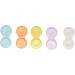 Voragrl 10 x Color Coded Contact Lens Cases - L & R Storage Containers Multi-Colored Random Selection | Durable & Convenient International Shipping - Buy Online on GoSupps.com
