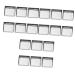FOMIYES 180 Pcs Square Magnets Empty Pans for Eyeshadow Empty Eyeshadow Tin Pan Sample Makeup Metal Mx3pcs As Shownx3pcs