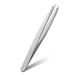 Bezox round mouth tweezers -403 stainless steel tweezers Perfect precision for eyebrow plucking face hair removal high -quality tweezers for ingrown hair face hair silver