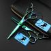 6.0 Inch Professional Japan 440C Hair Cutting Scissors - Salon Quality Blending/Thinning Shear for Barber or Home Use - B-green - Buy Online on GoSupps.com