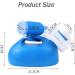 Daletu 2L Urine Bottle for Men & Women - Durable Portable Pee Bottle with Screw Cap Perfect for Bedridden Camping & Travel (Blue) - Buy Online on GoSupps.com