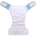 Adjustable Washable Adult Diaper Pants in Blue | Reusable Leak-Free Incontinence Nappy with Dual Opening Pocket | Ideal for Disability Care - Buy Online on GoSupps.com