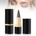 Matte Quick-Dry Eyeliner 2024 New Black Gel Eyeliner Pencil Set Natural Cream Eye Liner Waterproof Smudge Proof Long-Lasting Gel Eye Liner Makeup (Brown)