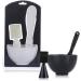 3 in 1 Mask Bowl Set - Spatula & Measuring Cup for DIY Skin Care | Plastic Facemask Applicator Kit for Women & Girls - Random Colors - Buy Online on GoSupps.com