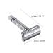 Balacoo Men's Manual Shaver - Chrome-Plated Double-Sided Razor & Hair Clippers for a Classic Shave - Ideal for Face | International Shipping Available - Buy Online on GoSupps.com