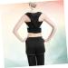 Posture Shoulder Support Corrector Brace Belt - Pearlescent Black | Enhance Posture & Comfort | International Shipping Available - Buy Online on GoSupps.com