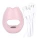 LIZEALUCKY Mini Nail Dryer Lamp USB Portable Single Finger UV Gel Nail Curing Lamp Manicure Tools Small and Convenient You Can Do Manicure Anytime Anywhere with One Hand (Rosa)