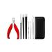 Nail Clipper Set 6/7/8 Piece Set of Nail Clippers Set Nail Set Personal Care Set Professional Pedicure Set Beauty Set Nail Clipper Kit (Color : Red Size : 8-Piece Set)