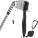 SHENGQIDZ Golf Club Brush - Groove Cleaner with Retractable Zip-line and Carabiner | 1 Pack Black - Buy Online on GoSupps.com