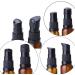 30ml Brown Glass Bottles - Refillable Lotion & Essential Oil Dispenser with Pump | 10 Pack - Travel & Cream Bottles - Buy Online on GoSupps.com