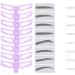 Women Stencil Kit Eyebrow Grooming Stencil Shaping Template Eyebrow Card - Buy Online on GoSupps.com