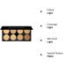 Makeup Revolution Ultra Cover & Concealer Palette Ultimate Coverage Light 8 Shades 10g - Buy Online on GoSupps.com