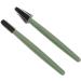 Verdant Touch Makeup Brush Silicone Eyelash Brush Set Portable Mascara Brush Reusable Makeup Brush with Washable Dustproof Box Green - Buy Online on GoSupps.com