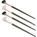 Baluue 8 Pcs Nose Shadow Brush Angled Eye Shadow Brush Eyeshadow Contour Brush Cosmetic Brush Wooden Handle - Buy Online on GoSupps.com