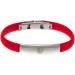 England Football Gifts - FA Crest Stainless Steel & Rubber Bracelet | 200 Month Silicone Bracelet - Buy Online on GoSupps.com