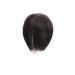 Buy 10 Dark Brown Straight Human Hair Topper Clip-in Hairpiece for Women | 25cm | International Shipping Available - Buy Online on GoSupps.com