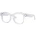 Eyekepper Large Frame Women Reading Oversized Reading Glasses Clear 0.0 x