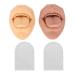 2pcs Silicone Tongue Mouth Model for Drilling Practice | 3D Simulated Tongue with Acrylic Stand - Perfect for Professionals - Buy Online on GoSupps.com