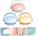 Buy Gatuida Silicone Shampoo Massage Comb Set - 6 Pcs Scrubber for Scalp Care & Hair Health | International Shipping Available - Buy Online on GoSupps.com
