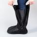 Springen Waterproof Rain Boot Shoe Covers with Zipper - Black, 1 Pair (X-Large) - Reusable, Foldable, Non-Slip - for Cycling, Motorcycle - Men & Women - Buy Online on GoSupps.com