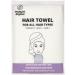 PROTECHT DRYPLUS Microfibre Hair Towel - White | One Size - Fast Drying, Luxurious Towel - Buy Online on GoSupps.com