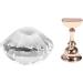 Nail Holder - Nail Tip Holder Alloy Stand Holder Magnetic Nail Tip Practice Stand Base for Nail Art Display 4 Types (Design : #4 White Diamond Crystal) - Buy Online on GoSupps.com
