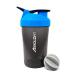 Boldfit Bouteille shaker compacte pour la gym bouteille shaker pour boissons prot in es mat riau sans BPA plastique bleu et gris 500 ml