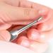 Stainless Steel Cuticle Remover & Pusher for Nails - Anti-Slip Dead Skin Cutter - Buy Online on GoSupps.com