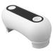 Auto Toilet Flusher Activated White Pristine Bathroom Aid Household Tool 0.25S Quick Detection 2000Mah