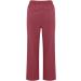 Shop Iooppek Women's Red Linen Trousers - Comfortable Elastic Waist & Cord Strain - Sizes Up to 3XL - Buy Online on GoSupps.com