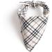 UANOU Dog Bandanas - Cotton Triangle Bibs Red Plaid Scarf for Small & Medium Pets | Stylish Puppy Accessories - Buy Online on GoSupps.com
