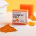 Turmeric Soap & Ginger Bar Soap - 2PCS Essential Oil Soap for Face & Body | Reduces Acne & Dark Spots Natural Cleansing - Buy Online on GoSupps.com