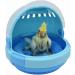 Portable Bird Carrier with Handle - Lightweight & Transparent Parrot Suitcase for Parakeet, Macaw, Cockatiels - Breathable Warm Nest Bed - Blue - Buy Online on GoSupps.com