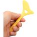 Stencils Multifunctional Eye Makeup Tool Silicone Aid Cream Applicator Mascara Shield Winged Tip for Eye Shadow Mascara Drawing (Yellow) - Buy Online on GoSupps.com