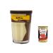 Italian Gourmet E.R. Nutkao Two-Tone Cocoa Hazelnut and Vanilla Cream Set of 3 Spreadable Cocoa Hazelnut and Vanilla Creams 400g + Italian Gourmet Polpa 400g